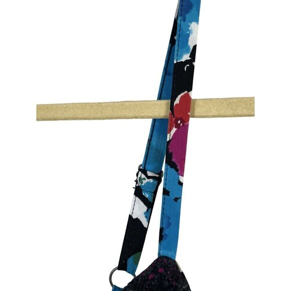 Torrid Top Women 1X Blue Pullover Tank Floral Smock Lace Cami Boho Western Flowy - Picture 3 of 14